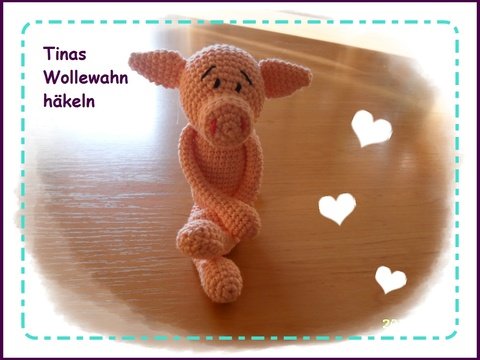 Häkelanleitung Schwein Schweinini