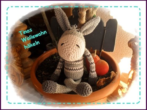 Häkelanleitung Esel Eselina