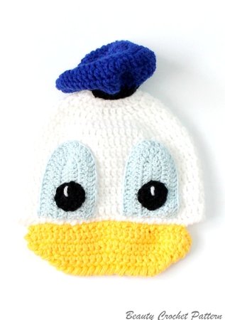 Donald Crochet Hat Pattern