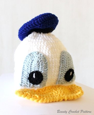 Donald Crochet Hat Pattern