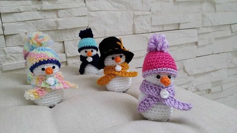 Crochet Pattern: Snowman Fröstchen - english Version