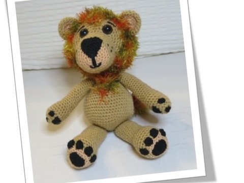 Häkelanleitung - Löwe