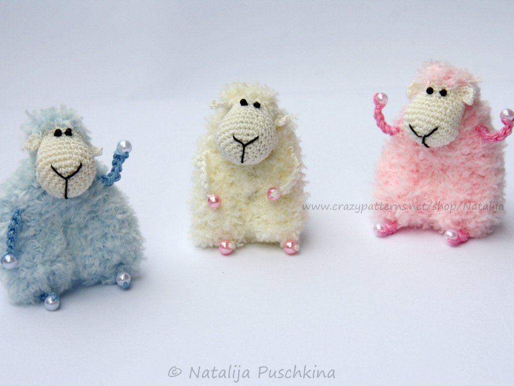 Crochet Pattern for key cap sheep, Key chain sheep, Key cover Sheep - Image 2