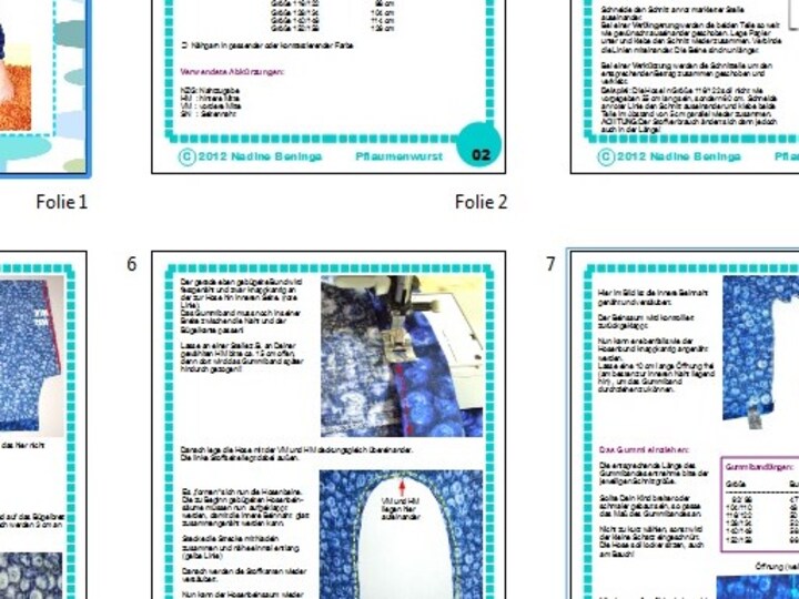 E-Book Pluderhose Beach Gr. 92-158 Kinderhose Haremshose einfache Hose Nähanleitung Schnittmuster