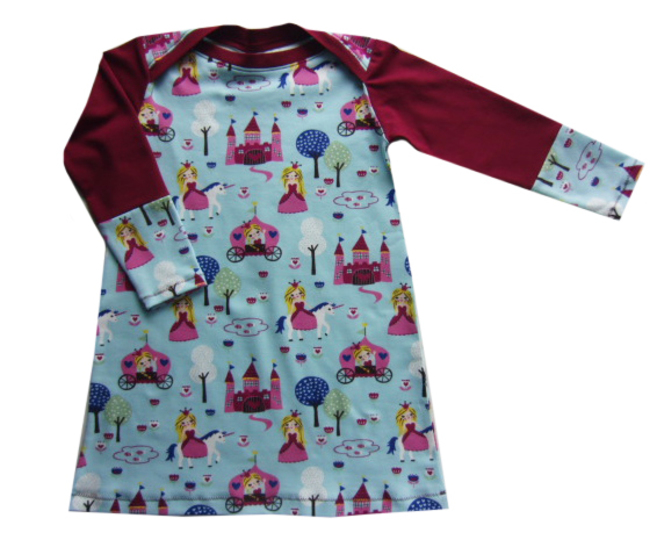 RHEAs dress / shirt pattern, American neckline, sizes 110-152 / 5-12 yrs.