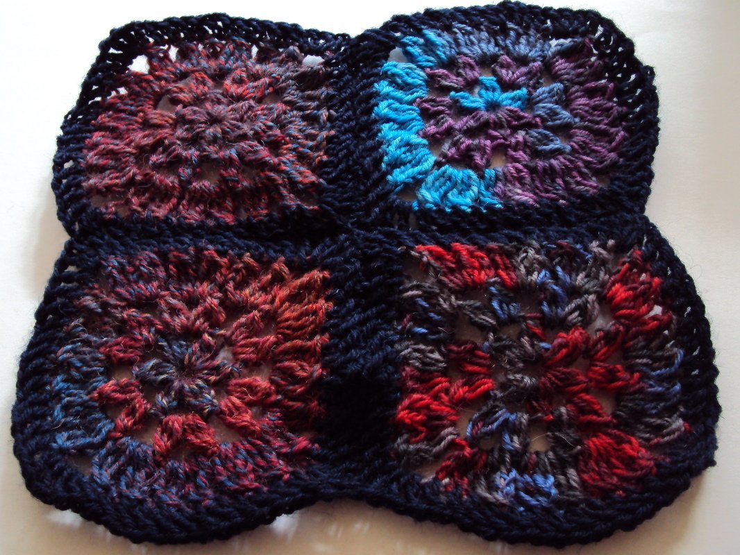 Patchworkschal - Bild 4