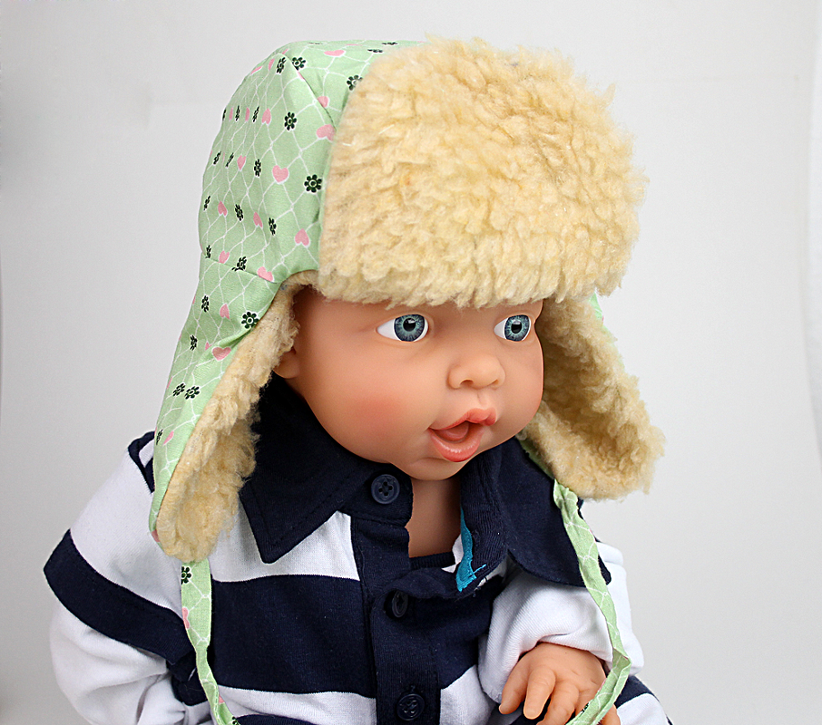 Baby Fliegermütze (0–24 Monate) Nähanleitung