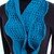 Infinity Cowl mit Pfauenmuster