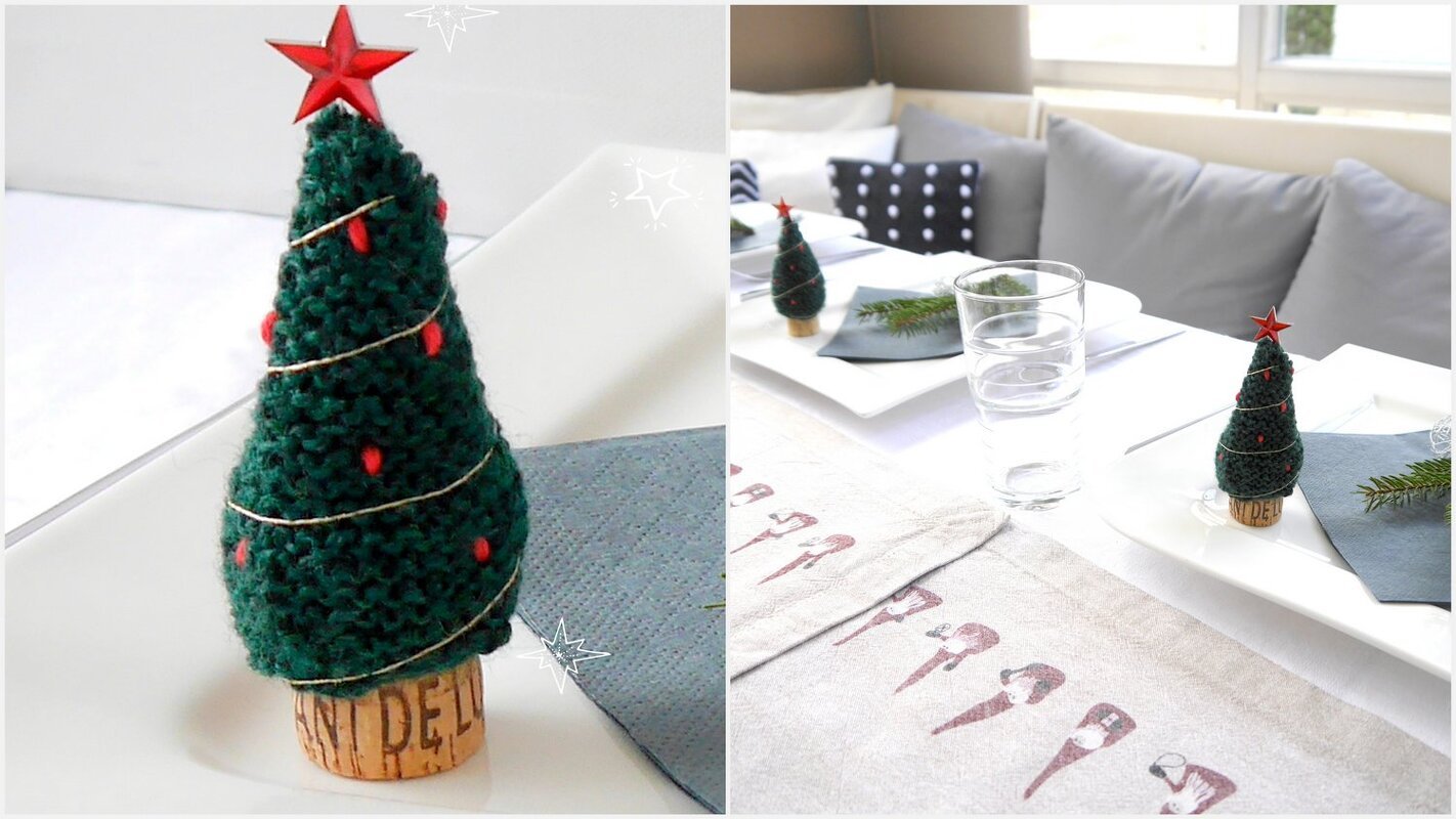 Strickanleitung - Tannenbaum Weihnachtsbaum Deko - No.124