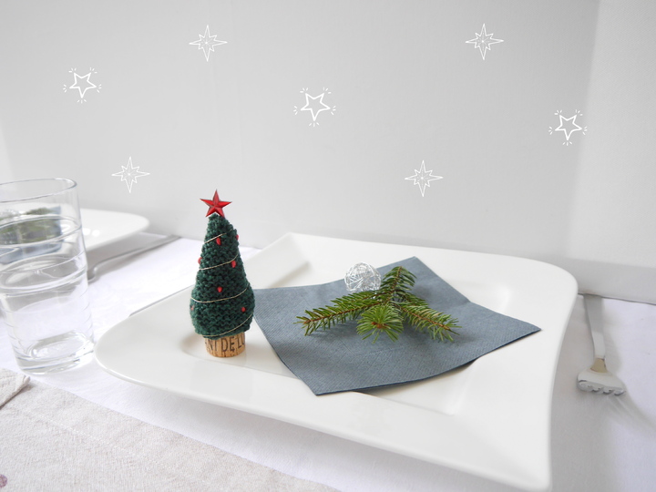 Strickanleitung - Tannenbaum Weihnachtsbaum Deko - No.124