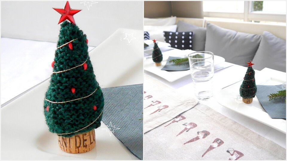 Strickanleitung - Tannenbaum Weihnachtsbaum Deko - No.124