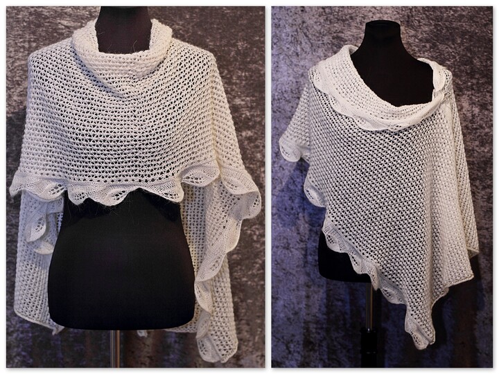 Knitting pattern shawl &quot;Galadriel&quot;