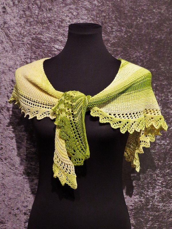 Knitting pattern shawl "Eowyn " - Image 9