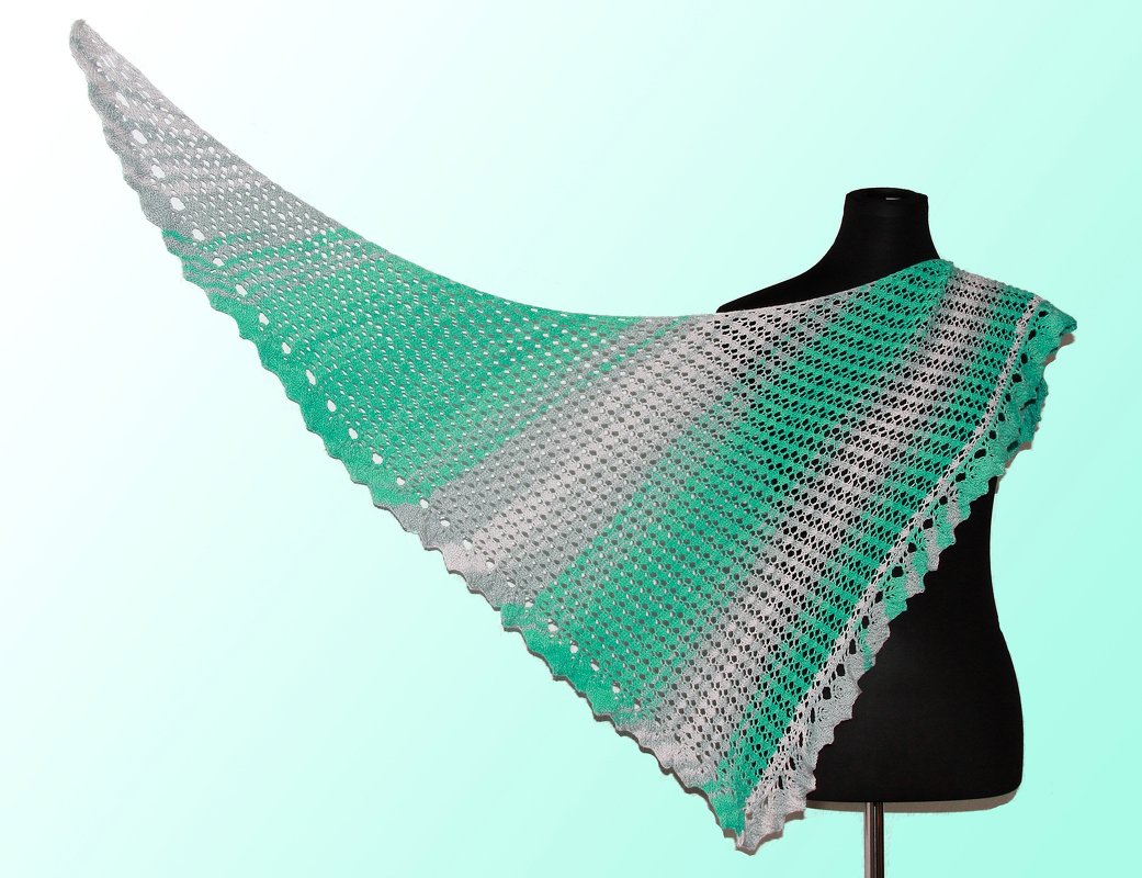 Knitting pattern shawl "Rivendell"