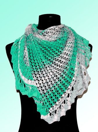 Knitting pattern shawl "Rivendell"