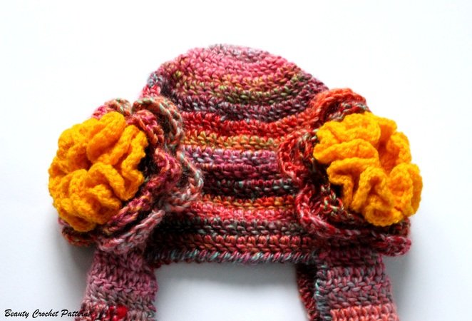 Crochet Earflap Hat Pattern - Toddler - Adult