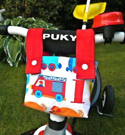 Pukys handlebar bag pattern for a bike