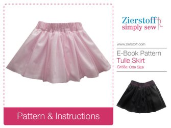 E-Book for a pretty and trendy Tulle skirt - Image 4