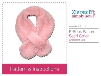 TINAs shawl collar / winter collar – Free Pattern - Sewing