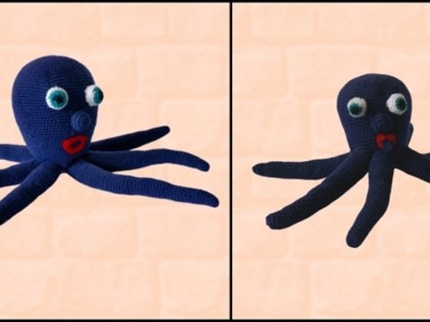 Häkelanleitung Krakenmutter mit Kind