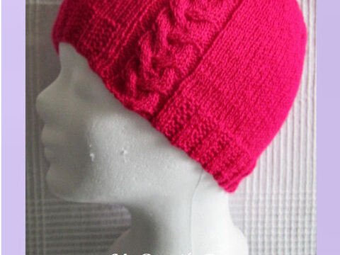 Mütze "Herbstwind", Ku 54-58, gestrickt