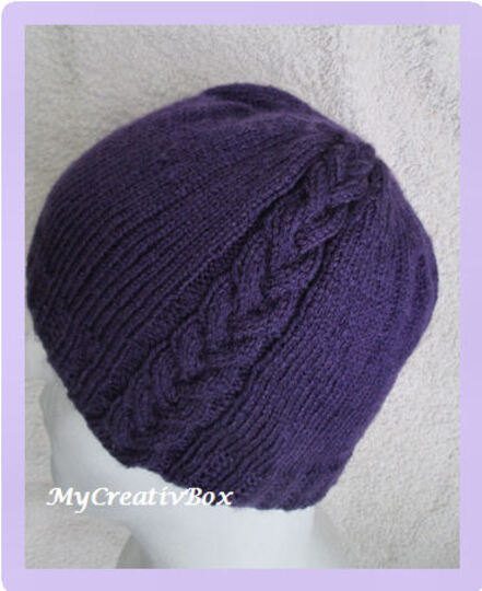 Mütze "Herbstwind", Ku 54-58, gestrickt