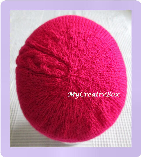 Mütze "Herbstwind", Ku 54-58, gestrickt