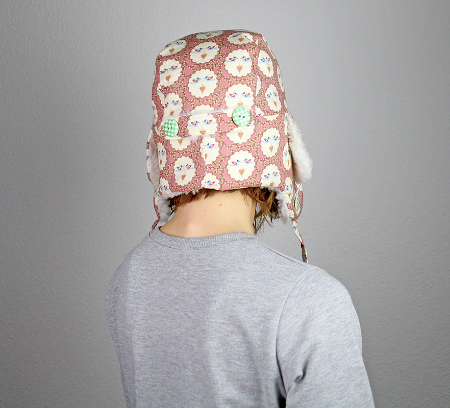 Fellmütze Uschanka Fliegermütze Nähanleitung Kinder Erwachsene Mütze nähen