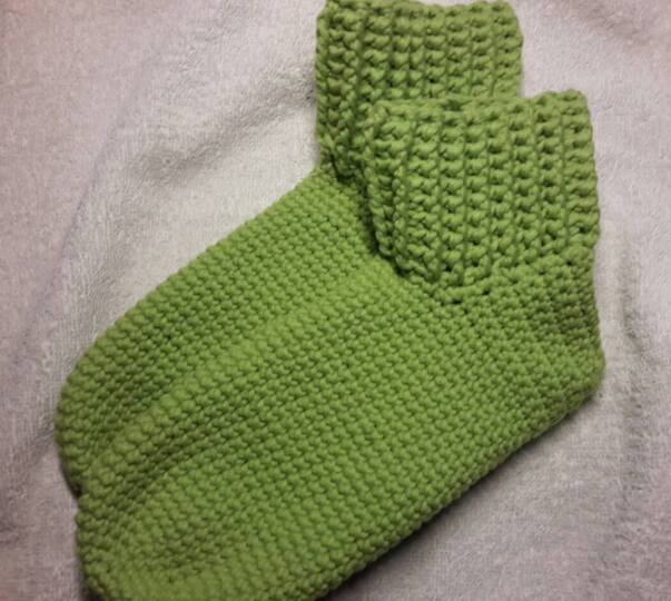 Häkelanleitung für Socken Grösse 36 bis 47