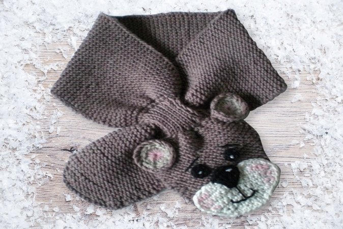 Knitting Tutorial Baby and Toddler Scarf