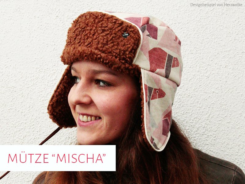 Fliegermütze „Mischa“: Schnittmuster für Kinder und Erwachsene