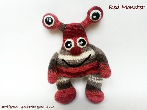 Häkelanleitung Red Monster