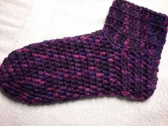 Kostenlose Anleitung für Strümpfe häkeln Grösse 36 bis 47