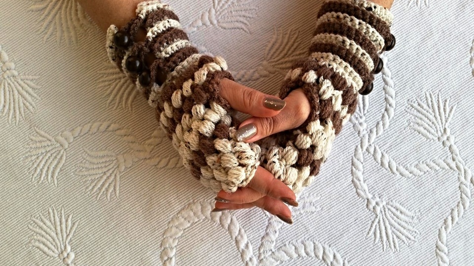 Häkelanleitung Handstulpen Lifestyle Design No.18