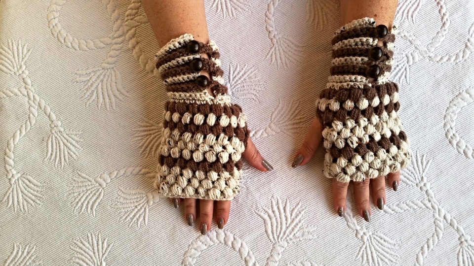 Häkelanleitung Handstulpen Lifestyle Design No.18