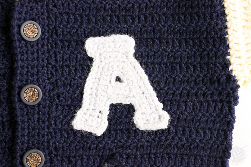 Baby and children jacket "College" Size: 3 m. – 7 y.