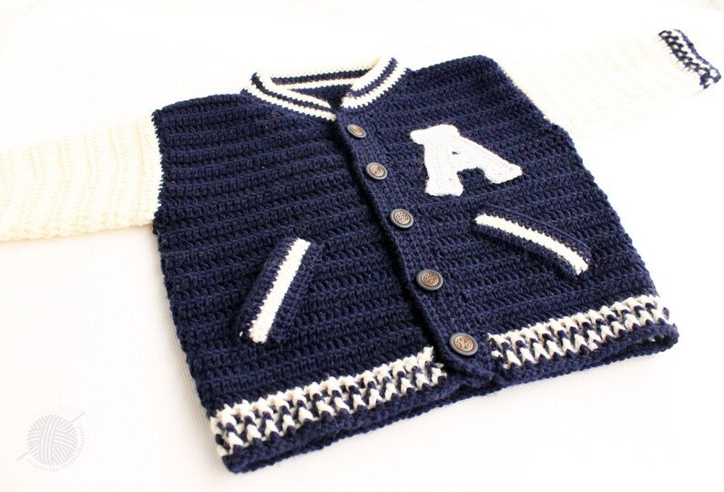 Baby- und Kinderjacke "College", Gr.56-122