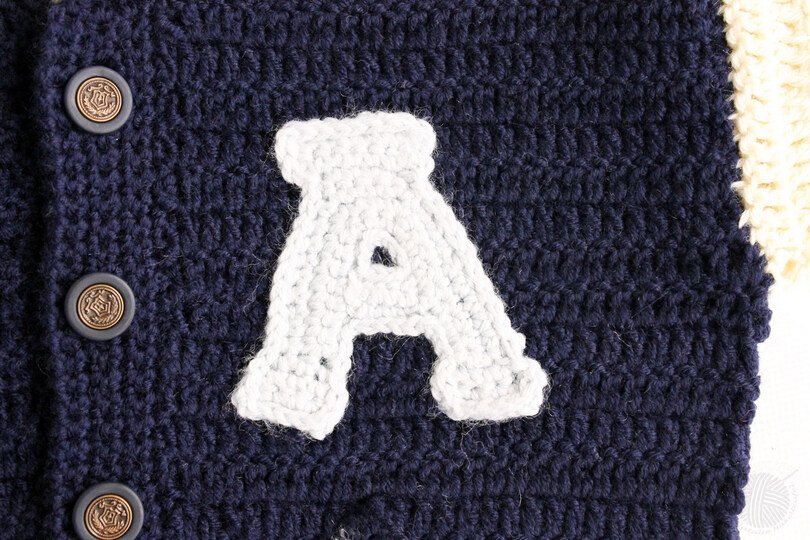 Baby- und Kinderjacke "College", Gr.56-122