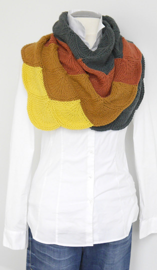 Strickanleitung - Stricktuch mit Muscheln - No.126