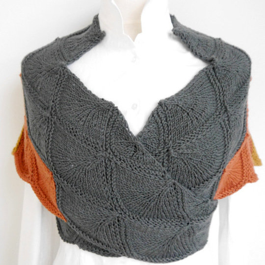 Strickanleitung - Stricktuch mit Muscheln - No.126