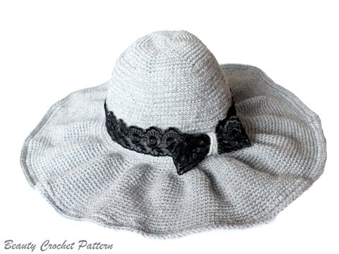 Crochet Floppy Brim Hat Pattern