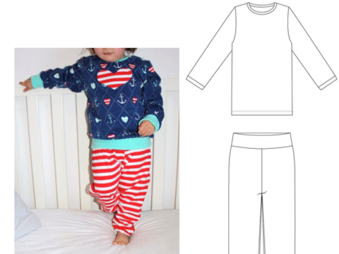 E-Book Schlafanzug Good night Bärlin