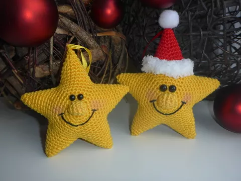 Häkelanleitung Stern Twinkle