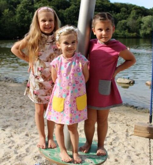 RONJAs dress / tunic pattern, sizes 62-104 / 6 mo. – 4/5 yrs.