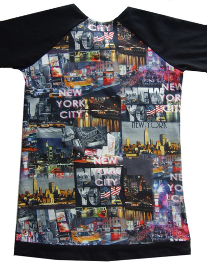 SANEAs raglan dress / shirt / tunic pattern, sizes 110-152 / 5-12 yrs. / Instant Download