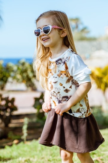 DANAs dress, sizes 110-152 / 5-12 yrs. / Instant Download