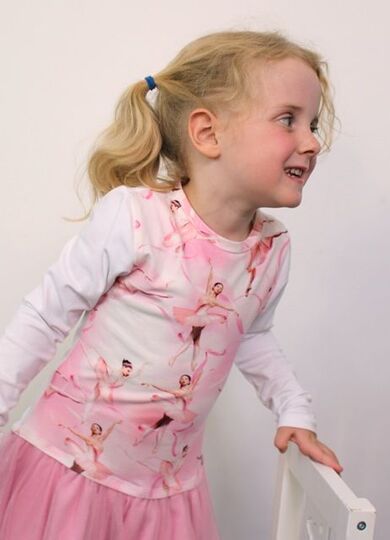 DANAs dress, sizes 110-152 / 5-12 yrs. / Instant Download