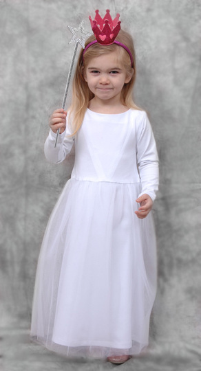 Paris dress / tulle dress, sizes 110-152 / 5-12 yrs. / Instant Download