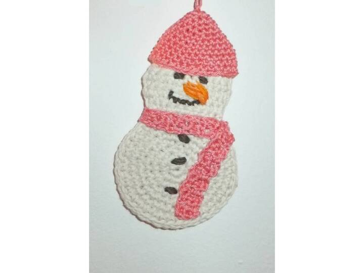 Schneemann Anhänger