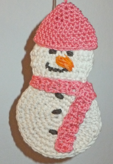 Schneemann Anhänger